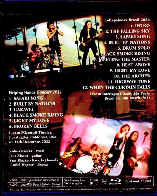 Greta Van Fleet/NY,USA 2024 Complete & more Blu-Ray Version - Image 2