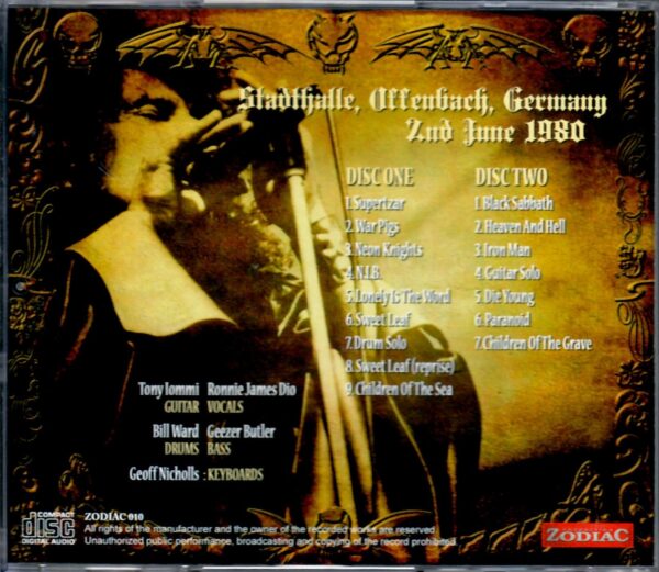 Black Sabbath/Germany 1980 - Image 2