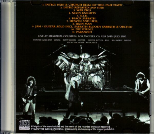 Black Sabbath/CA, USA 1980 - Image 2