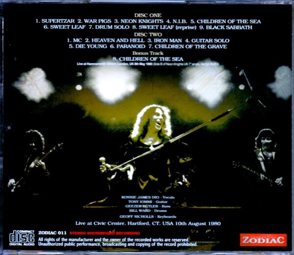 Black Sabbath/CT,USA 1980 Upgrade - Image 2