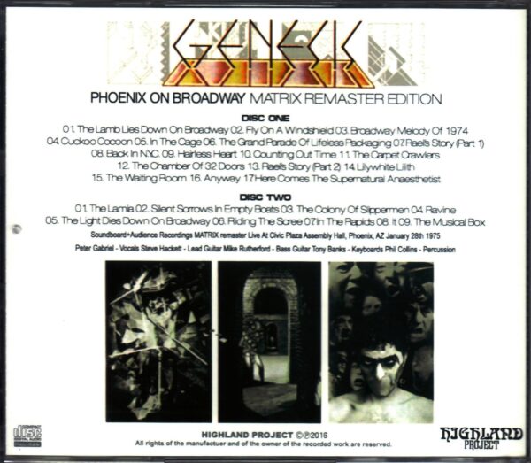 Genesis/AZ, USA 1975 Remaster - Image 2