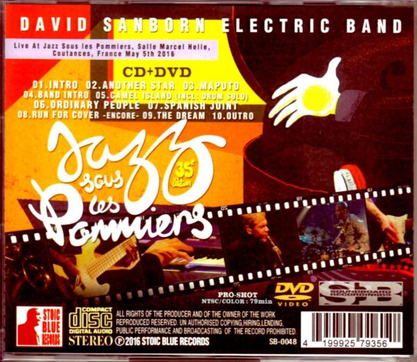 Debiddo Sanborn devu~iddo sanbōn/ furansu 2016 37 / 5,000 David Sanborn David Sanborn/France 2016