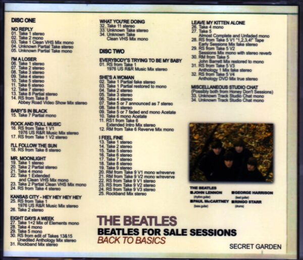 Beatles/Beatles for Sale Sessions - Image 2