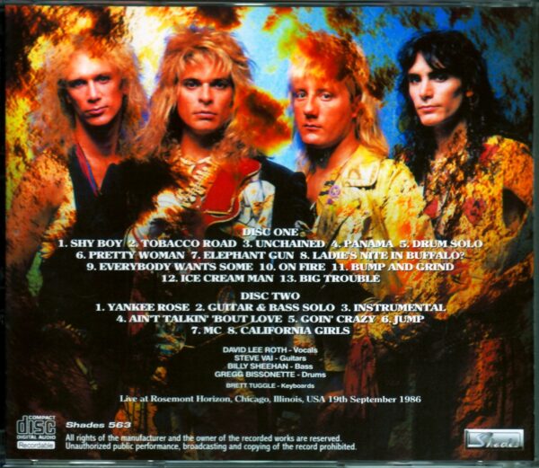 David Lee Roth/IL,USA 1986 - Image 2