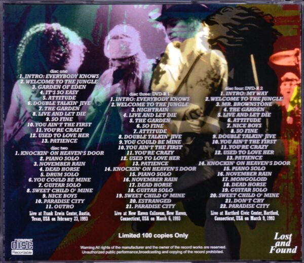 Guns N’ Roses/Tx, USA 2016 & more - Image 2