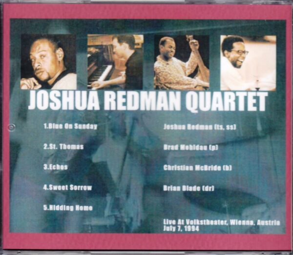 Joshua Redman/Austria 1994 - Image 2