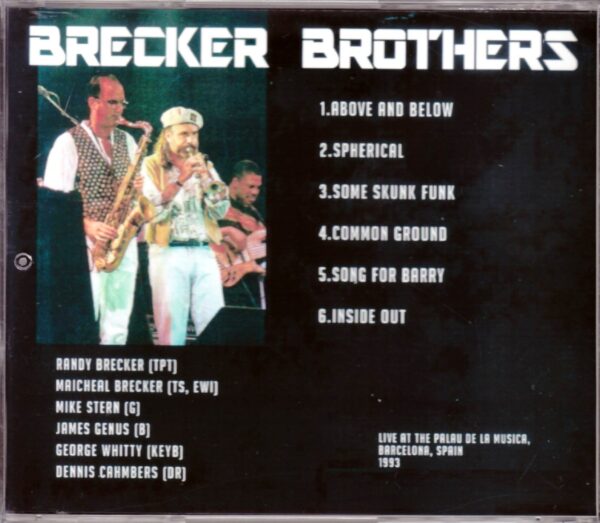 Brecker Brothers/Spain 1993 - Image 2