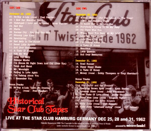 Beatles/Germany 1962 Star Club Tapes - Image 2