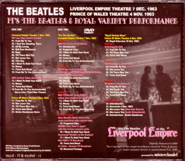 Beatles/UK 1963 Off Line Tapes & more - Image 2