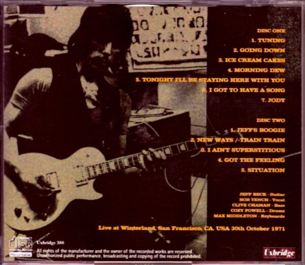Jeff Beck Group/Ca, USA 1971 - Image 2