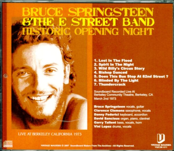 Bruce Springsteen/Ca, USA 1973 - Image 2