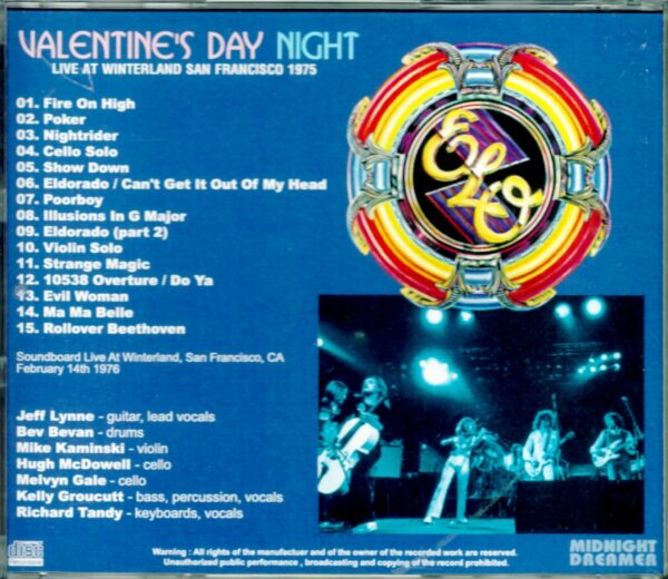 ELO Electric Light Orchestra/Ca, USA 1975 - Image 2