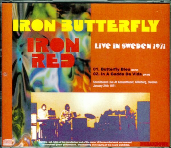 Iron Butterfly/Sweden 1971 - Image 2