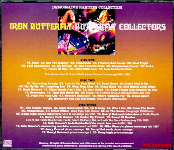Iron Butterfly/Demo & Live Rarities - Image 2