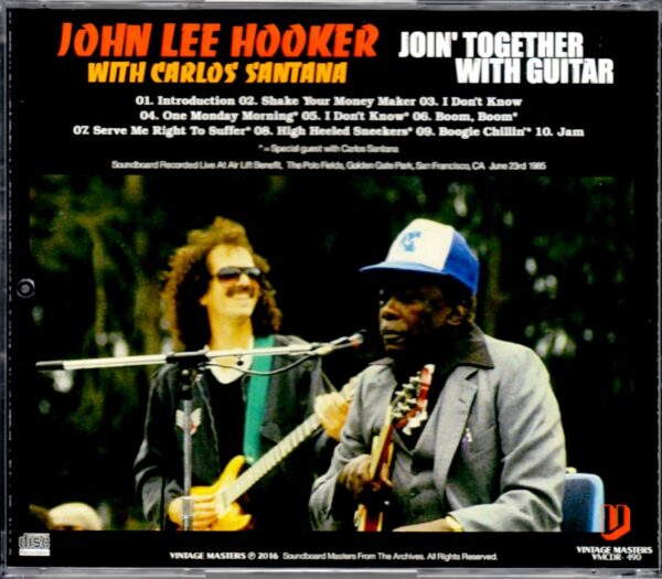 John Lee Hooker,Santana/Ca,USA 1985 - Image 2