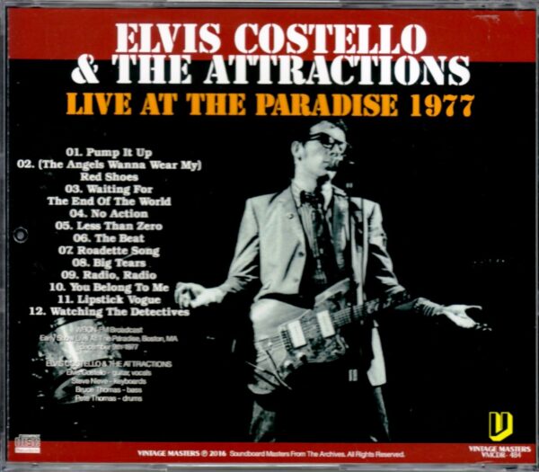 Elvis Costello/Ma, USA 1977 - Image 2