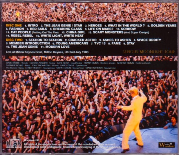 David Bowie/UK 7.2.1983 - Image 2