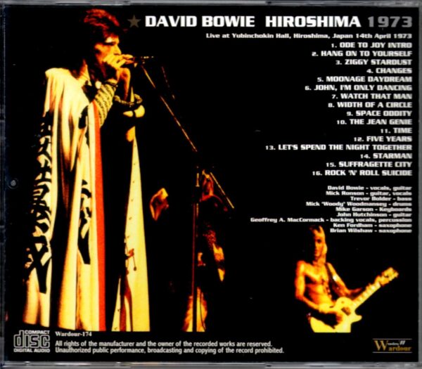 David Bowie/Hiroshima, Japan 1973 - Image 2