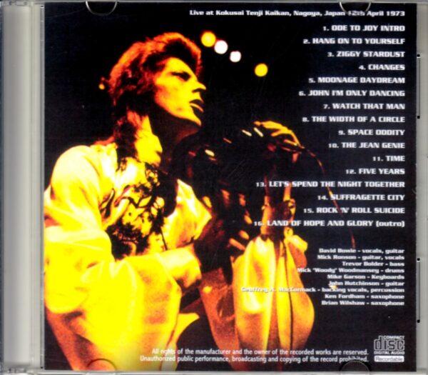 David Bowie/Aichi, Japan 1973 - Image 2