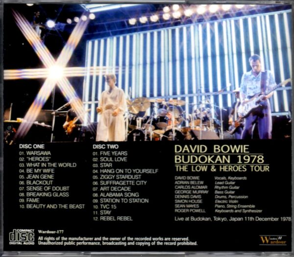 David Bowie/Tokyo,Japan 12.11.1978 - Image 2