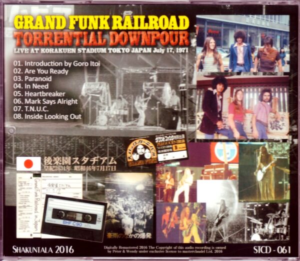 Grand Funk Railroad/Tokyo, Japan 1971 - Image 2