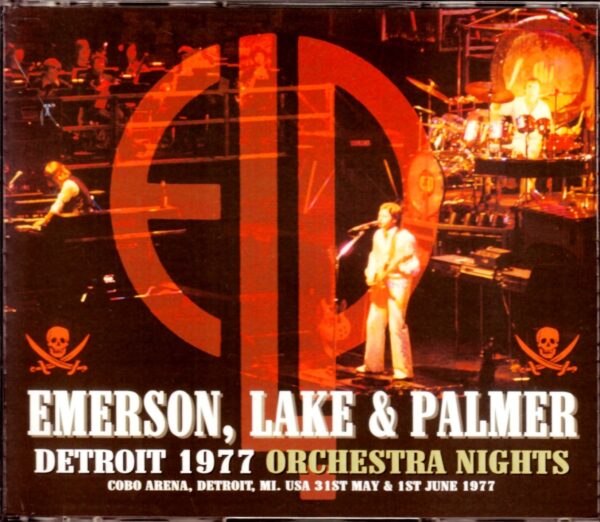 EL & P Emerson,Lake & Palmer/Michigan,USA 5.31 & 6.1.1977