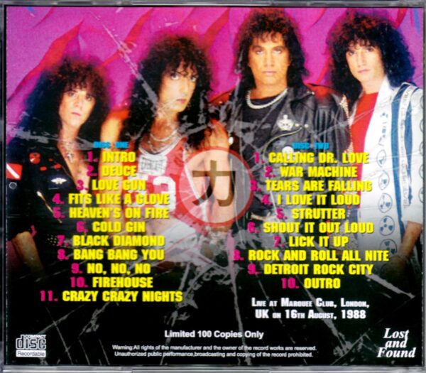 Kiss/London,UK 1988 - Image 2