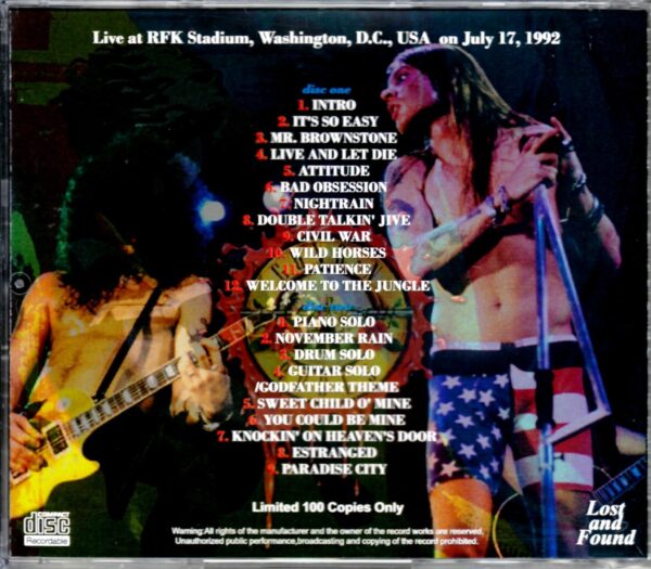 Guns N’ Roses/Wa, USA 1992 - Image 2