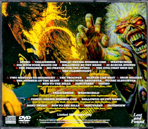 Iron Maiden/Denmark 1991 & more - Image 2