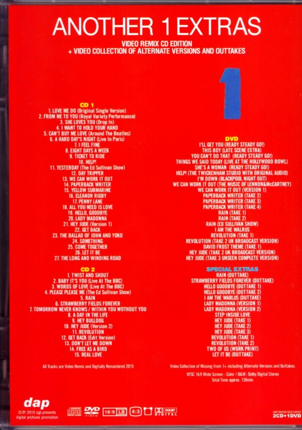 Beatles/1 Alternate Version and Outtakes - Image 2