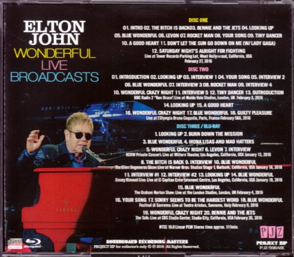 Elton John/Ca, USA 2016 & more - Image 2