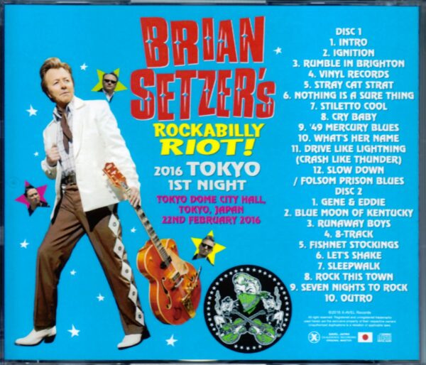 Brian Setzer/Tokyo,Japan 2.22.2016 - Image 2