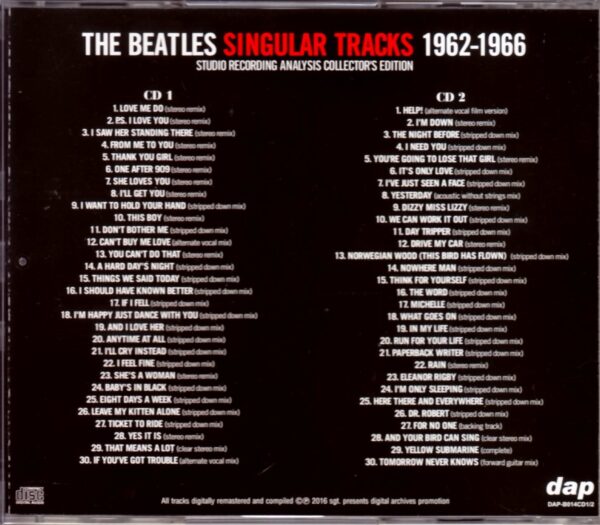 Beatles/Single Outtakes & Multitracks 1962-1966 - Image 2