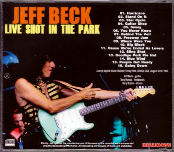 Jeff Beck/Illinois, USA 1995 - Image 2