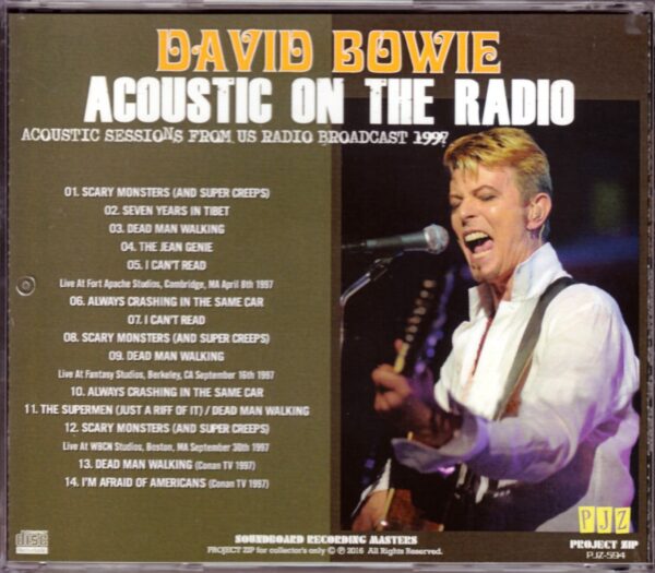 David Bowie/Acoustic Session 1997 - Image 2