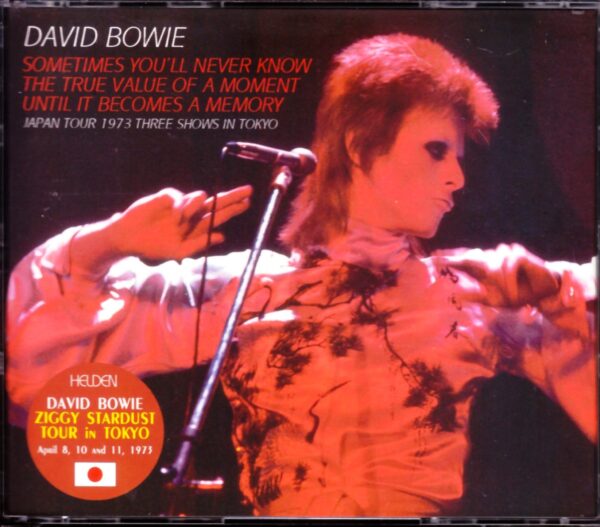 David Bowie/Tokyo,Japan 1973 3Days