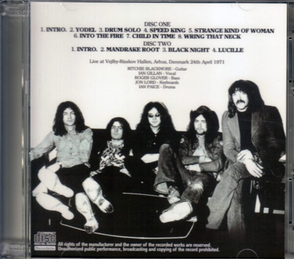 Deep Purple/Denmark 1971 - Image 2