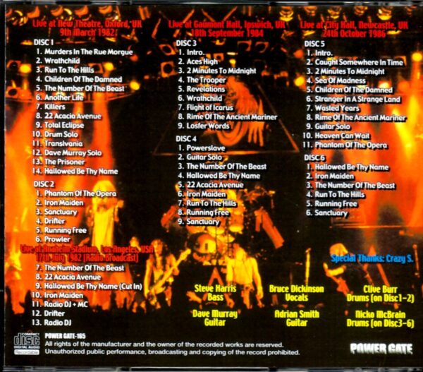 Iron Maiden/UK Live Collection Vol.2 - Image 2