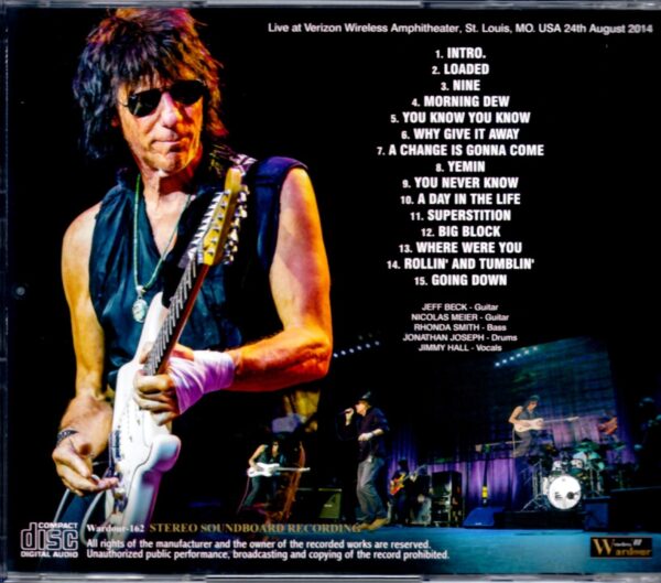 Jeff Beck/Missouri, USA 2014 - Image 2