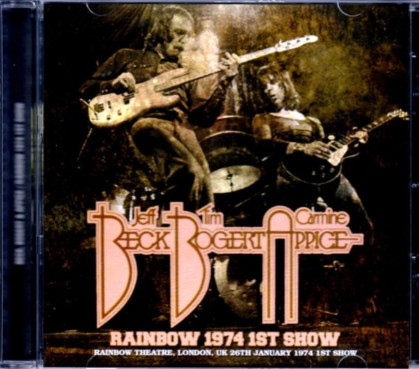 BB & A Beck,Bogert and Appice/London,UK 1974