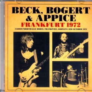 BB & A Beck, Bogert and Appice/Germany 1972