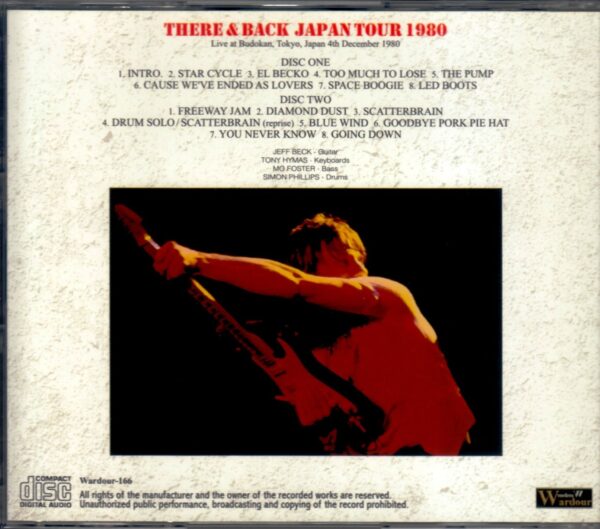 Jeff Beck/Tokyo,Japan 1980 - Image 2