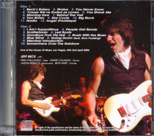 Jeff Beck/Nevada, USA 2006 - Image 2