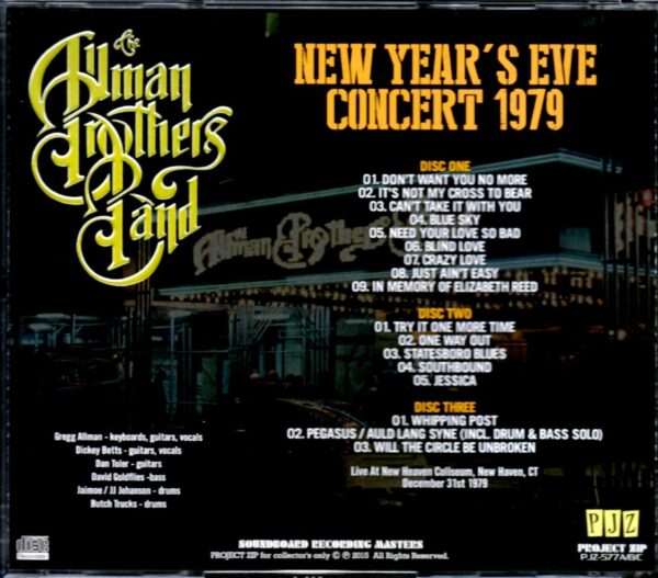 Allman Brothers Band/Ct,USA 1979 - Image 2