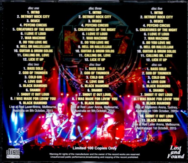 Kiss/Australia 2015 - Image 2