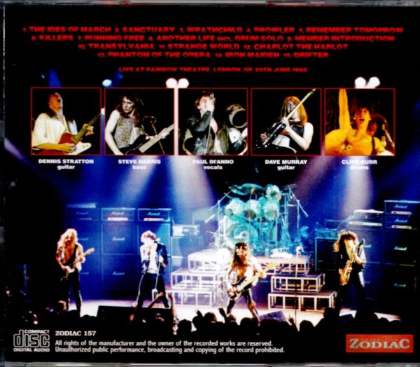 Iron Maiden/London,UK 6.20.1980 - Image 2
