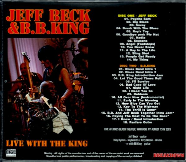 Jeff Beck,B.B.King/New York,USA 2003 - Image 2