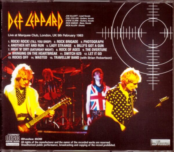 Def Leppard/London,UK 1983 - Image 2