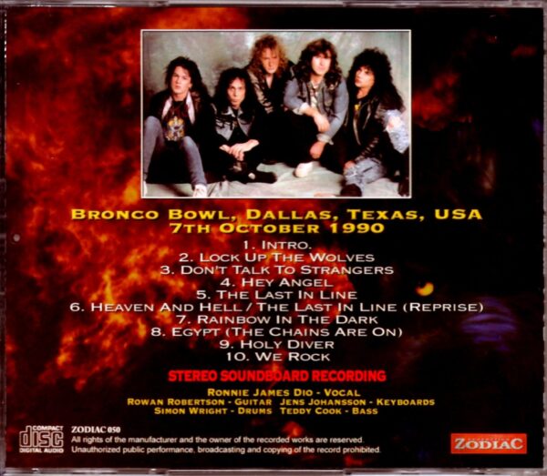 Dio/Texas, USA 1990 - Image 2