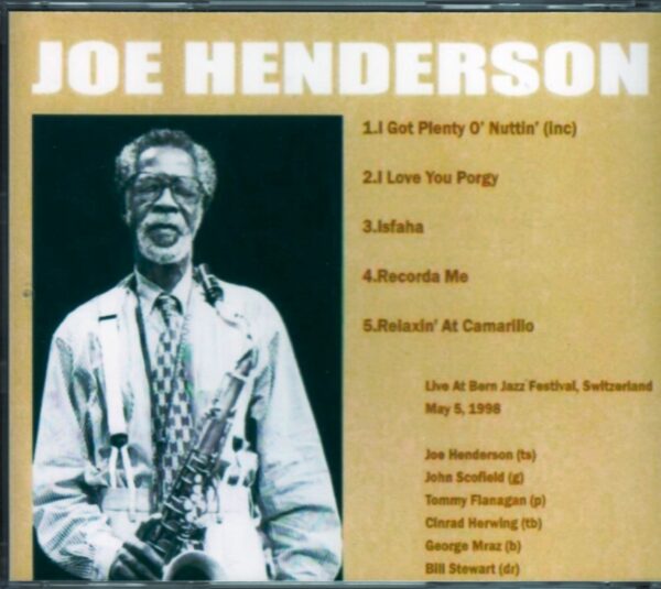 Joe Henderson/Switzerland 1998 - Image 2
